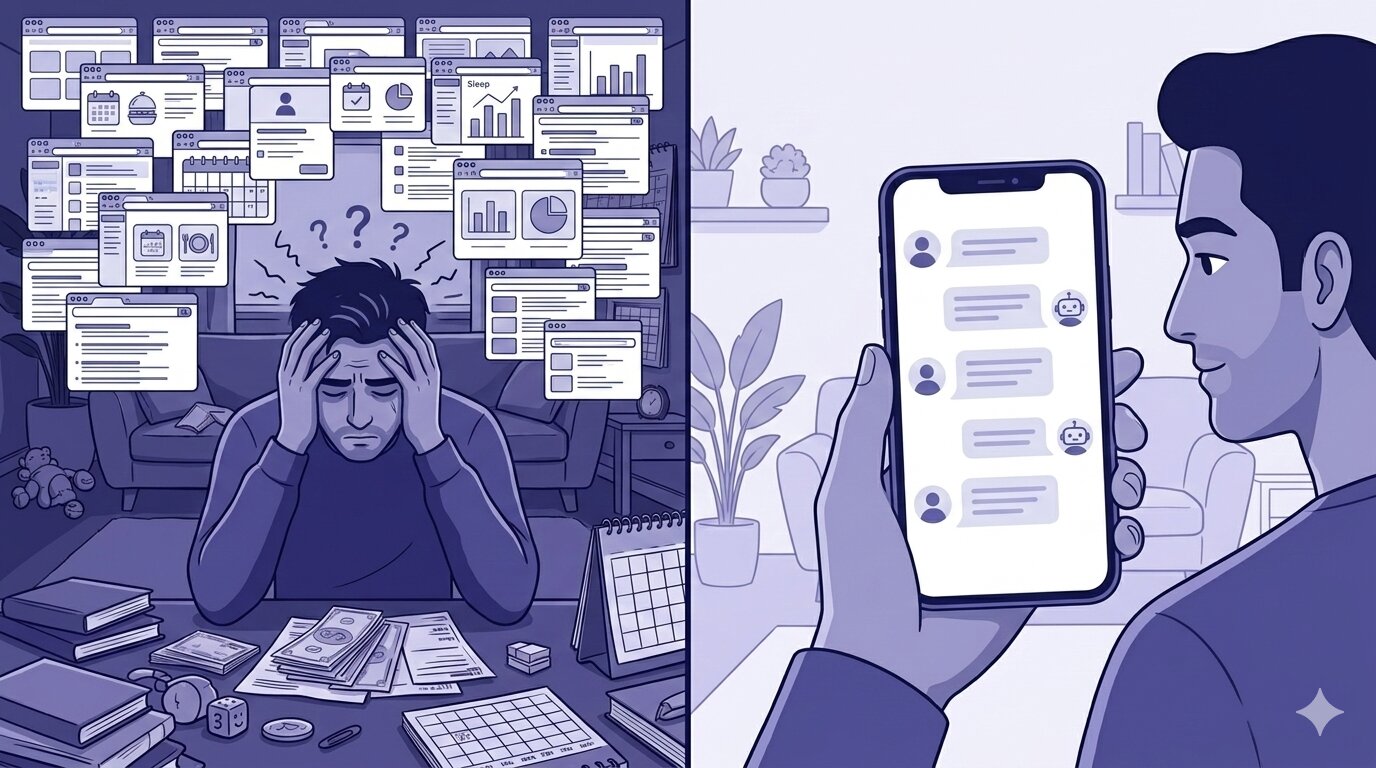 Comparison of Google search results versus a focused ChatGPT parenting response